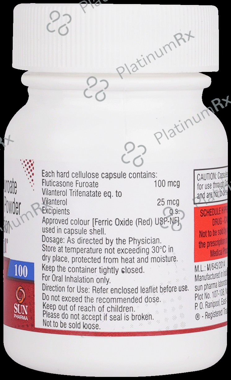Besvil 100/25mcg Capsule 30s