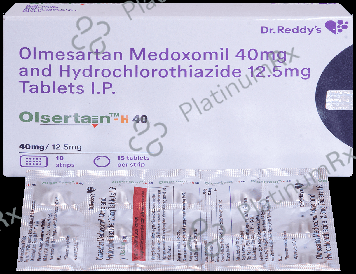 Olsertain H 40 12.5/40mg Tablet 15s