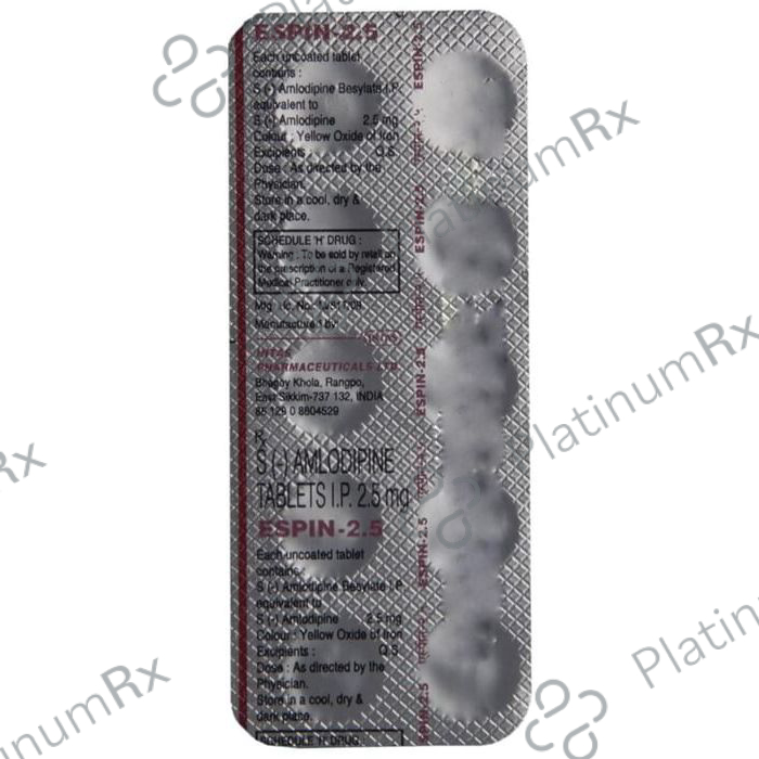 Espin 2.5mg Tablet 10s