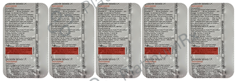 Diamicron 80mg Tablet 10s