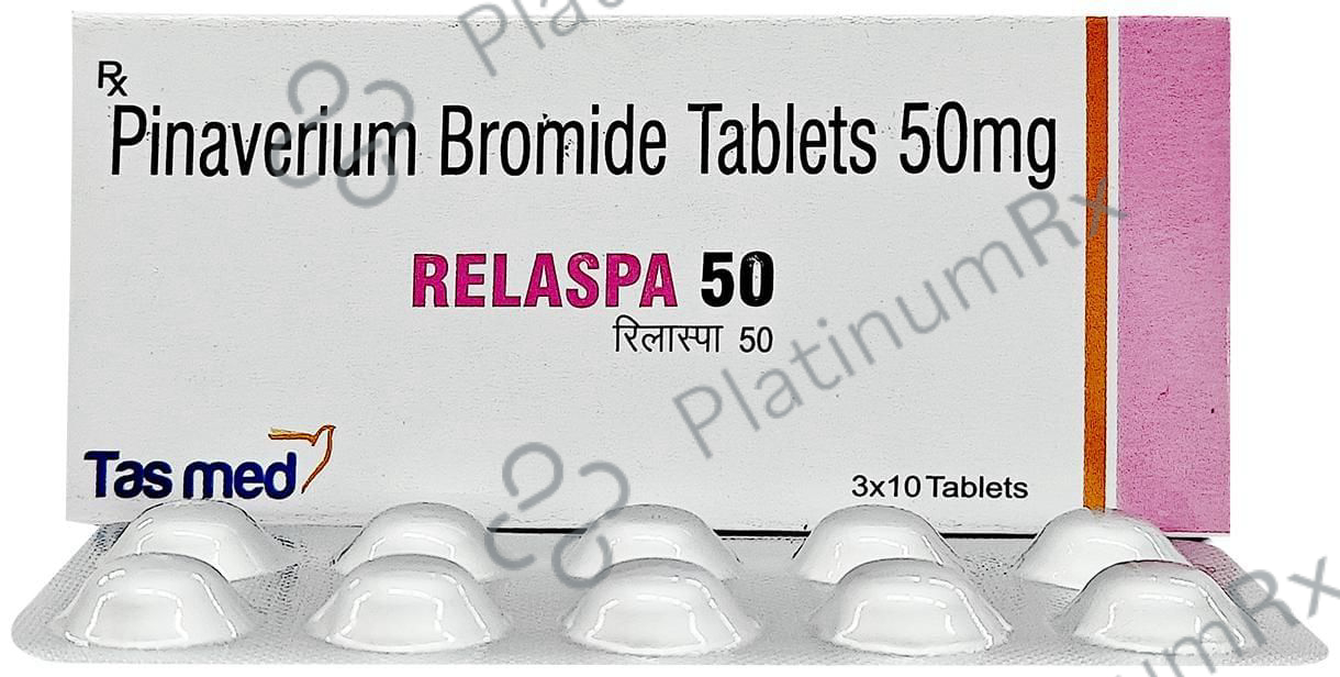 Relaspa 50mg Tablet 10s