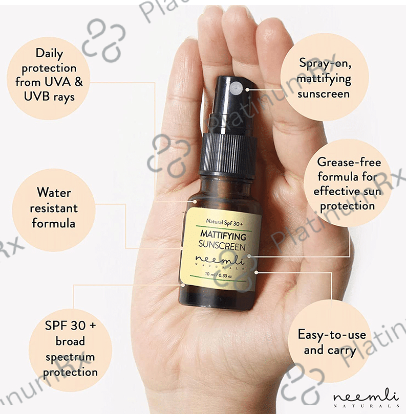 Neemli Naturals SPF 30+ Mattifying Sunscreen
