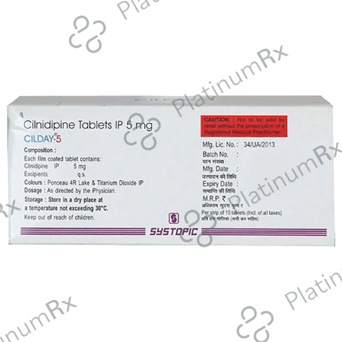 Cilday 5mg Tablet 10s