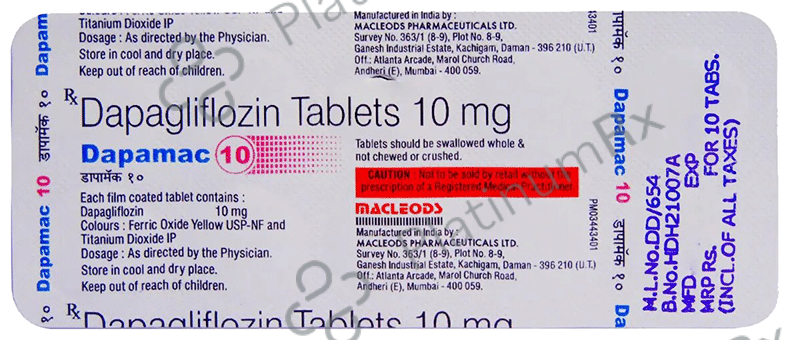 Dapamac 10mg Tablet 10s