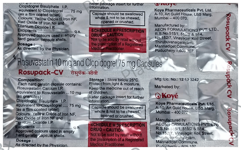 Rosupack-CV Capsule 10 Capsule