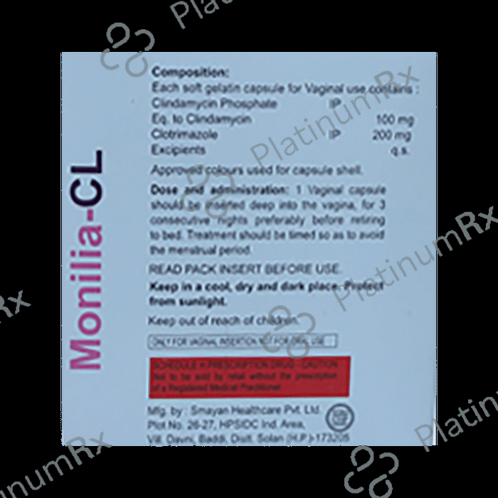 Monilia-CL Vaginal Capsule