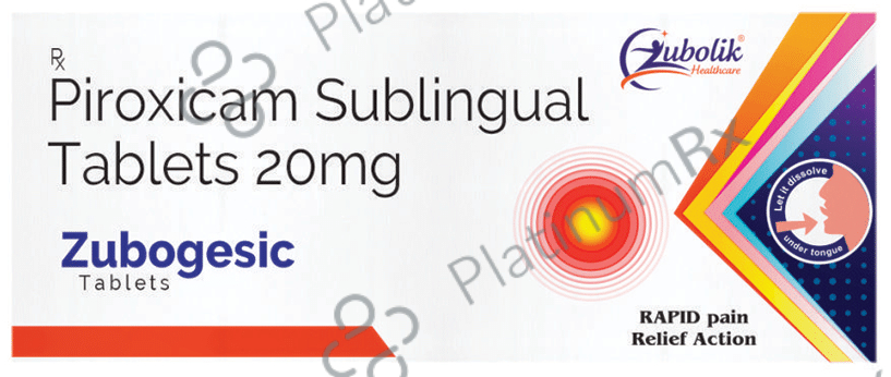 Zubogesic Sublingual tablet