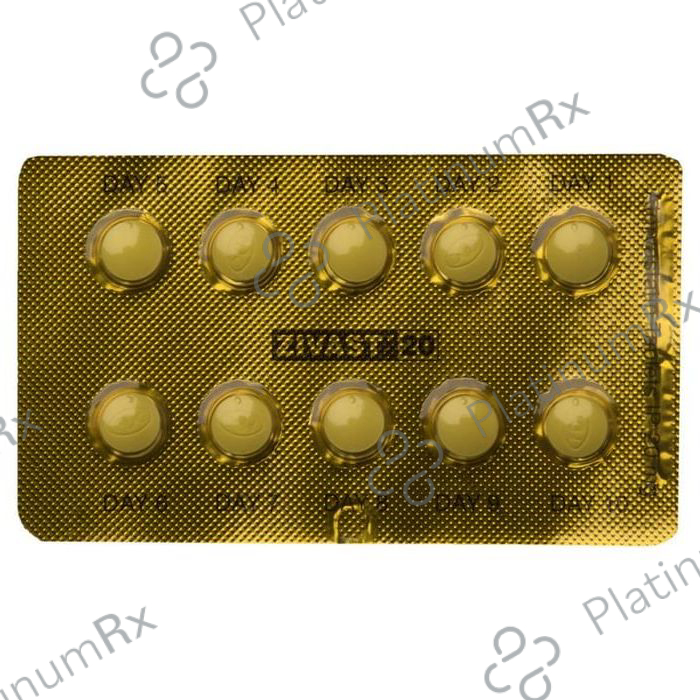 Zivast 20mg Tablet 10s