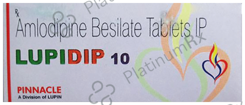 Lupidip 10mg Tablet 10s