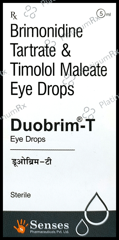Duobrim T Eye Drop