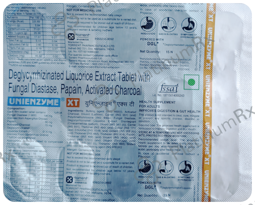 Unienzyme XT Tablet 15s