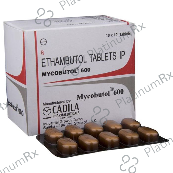 Mycobutol 600 Tablet