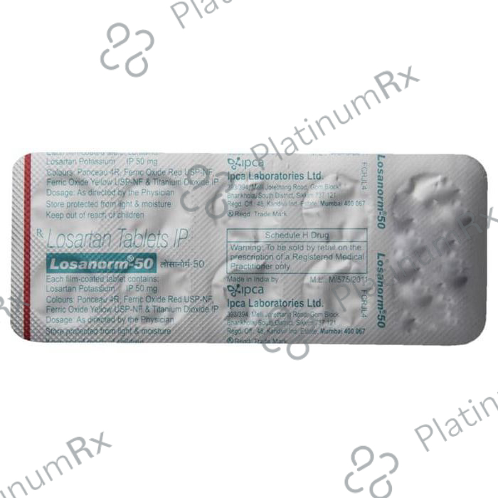 Losanorm 50mg Tablet 10s