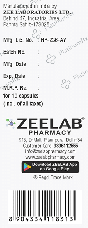Zee Laboratories Zee Hara Capsule