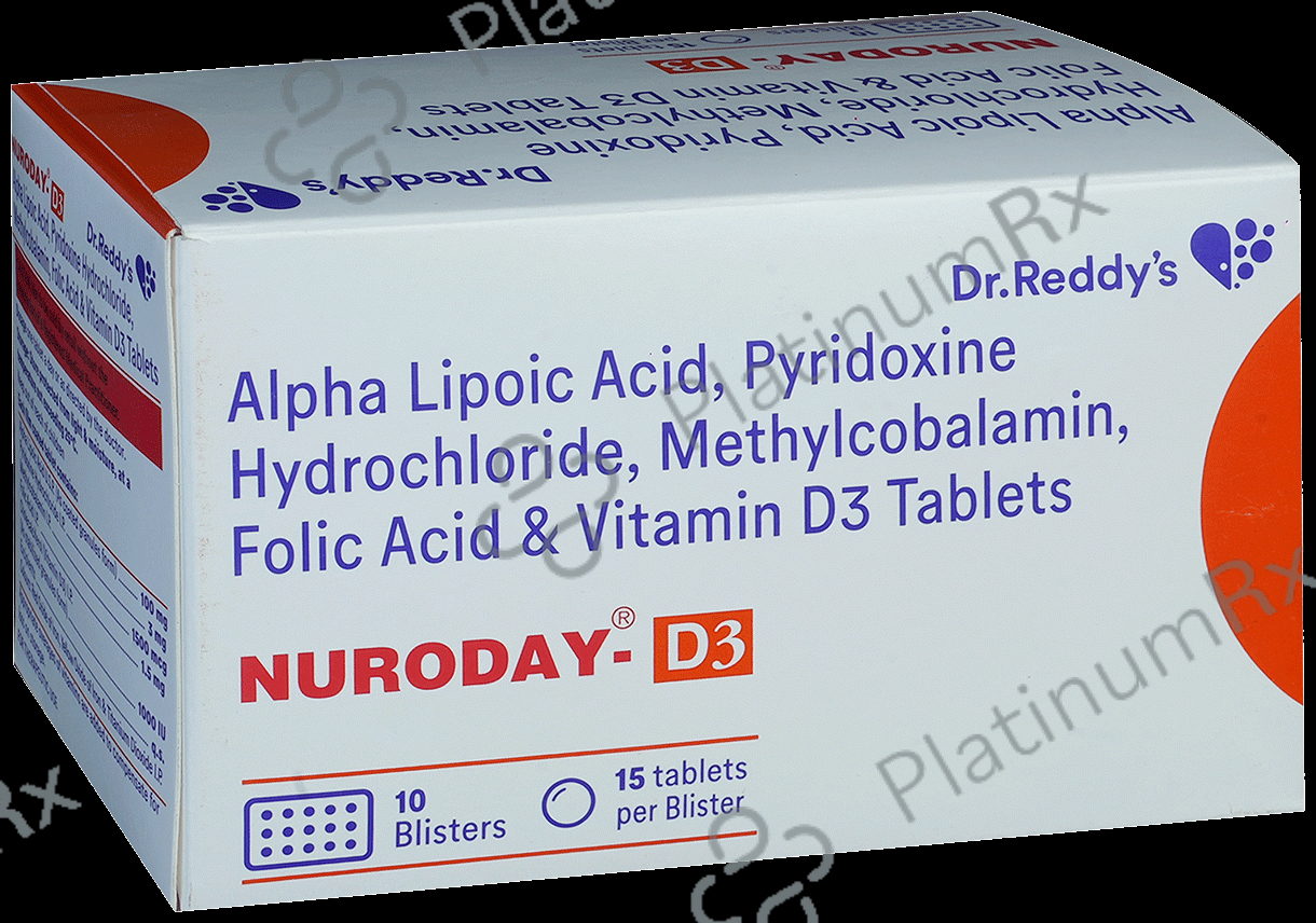 Nuroday D3 Tablet 15s