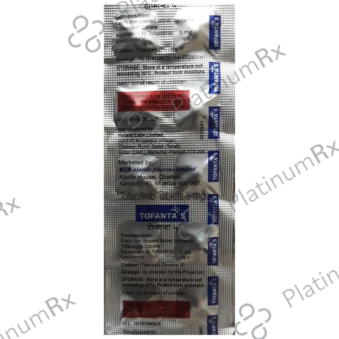 Tofanta New 5mg Tablet 10s