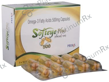 Softeye Plus 500 mg Soft Gelatin Capsule
