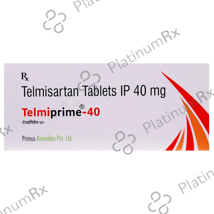Telmiprime 40mg Tablet 10 Tablet
