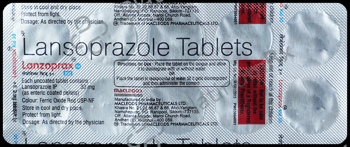 Lanzoprax Kid 30mg Tablet 10s