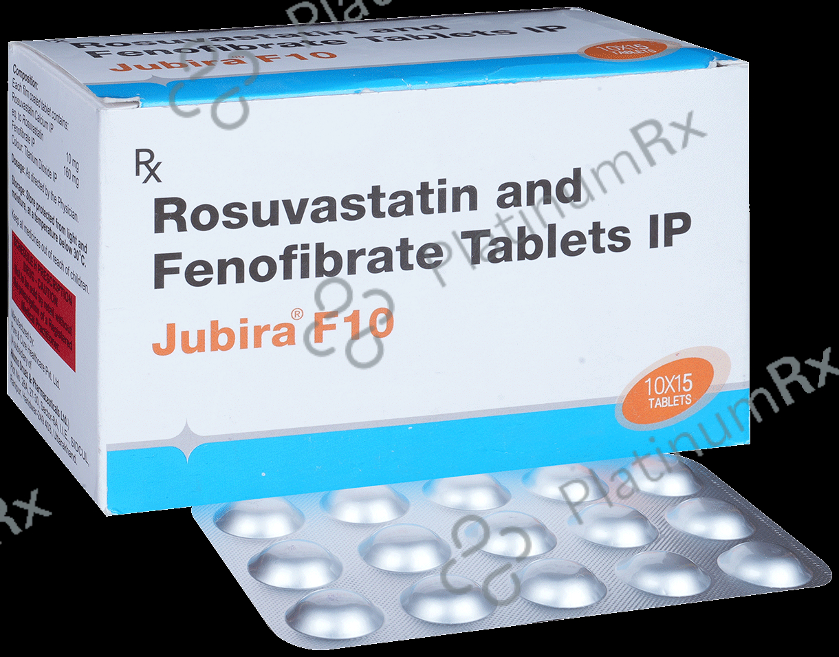 Jubira F 10/160mg Tablet 15s