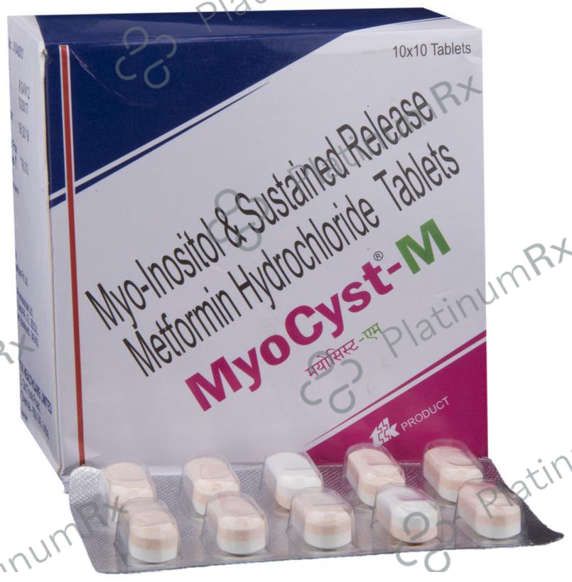 Myocyst M 500/600mg Tablet SR 10s