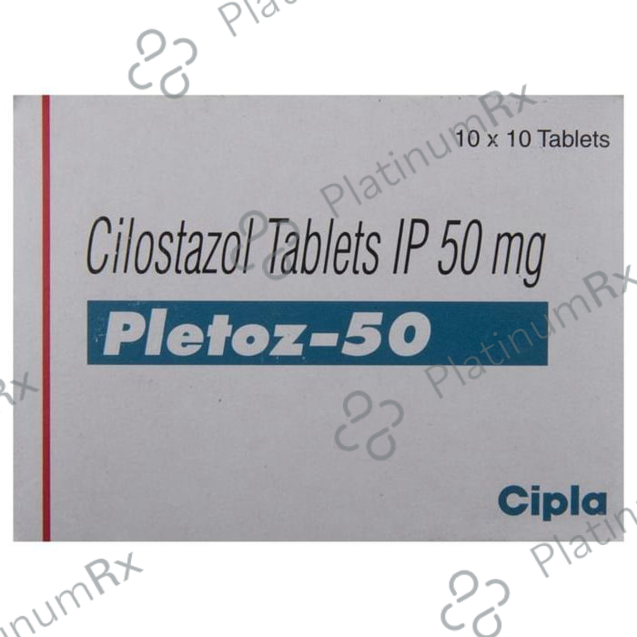 Pletoz 50mg Tablet 10s