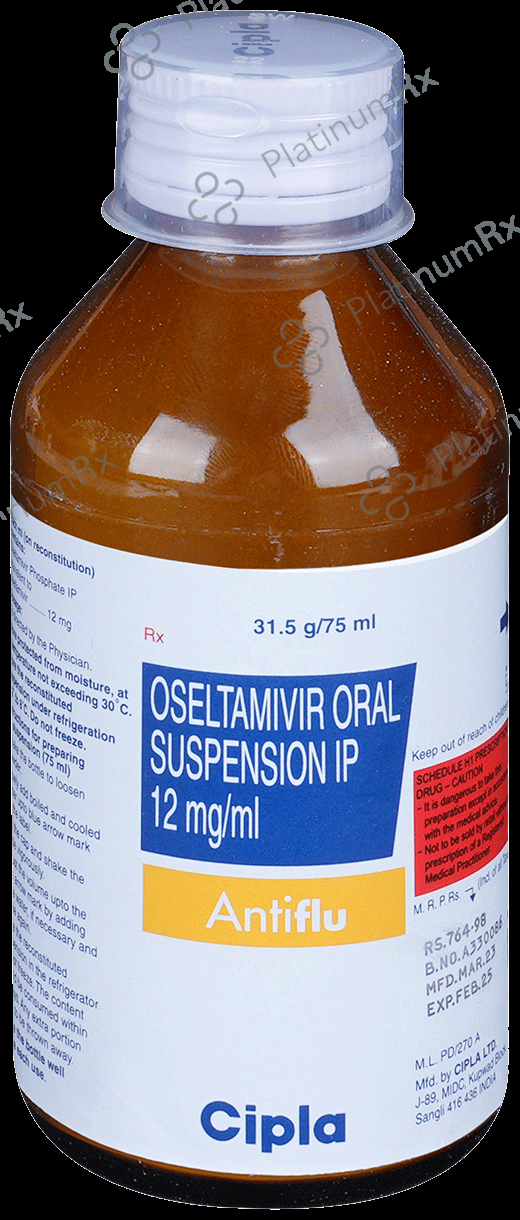 Antiflu 12mg Syrup 75ml