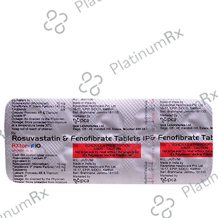 Rxtor F 145/10mg Tablet 10s