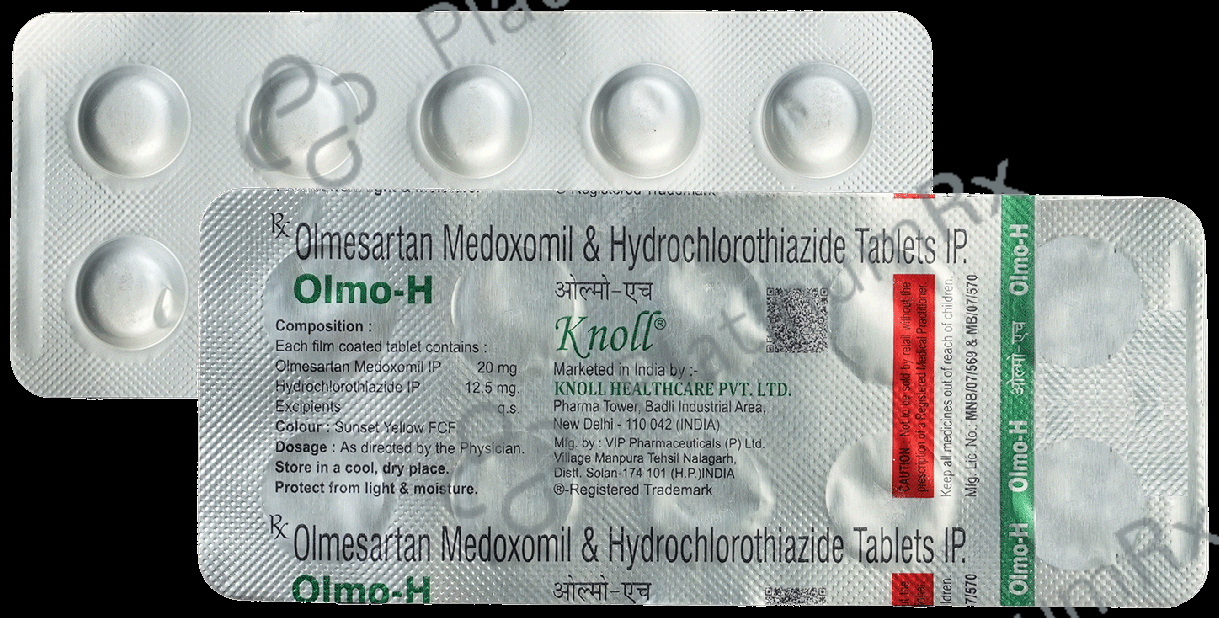 Olmo H 12.5/20mg Tablet 10s