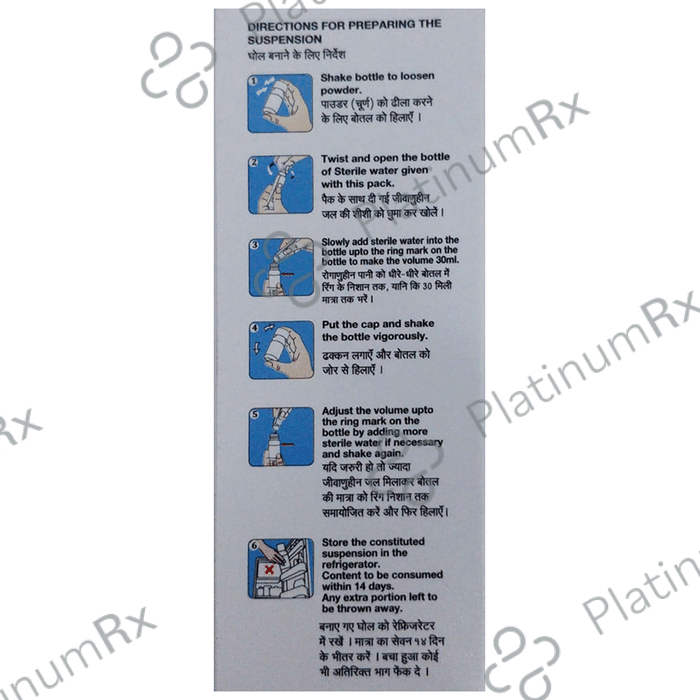 Claribid 125mg Oral Suspension 30ml
