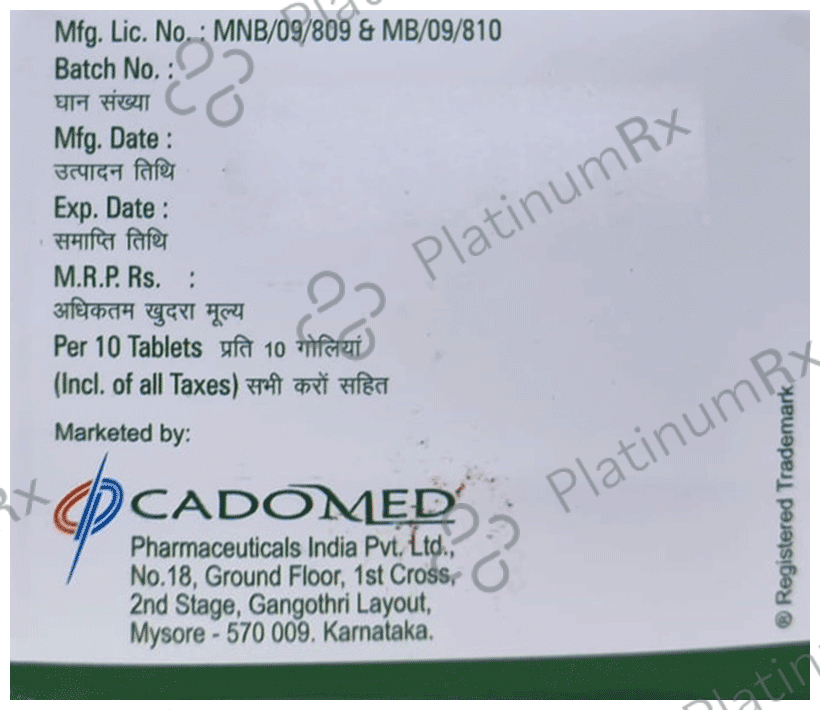 Trivoglicad Tablet 10s