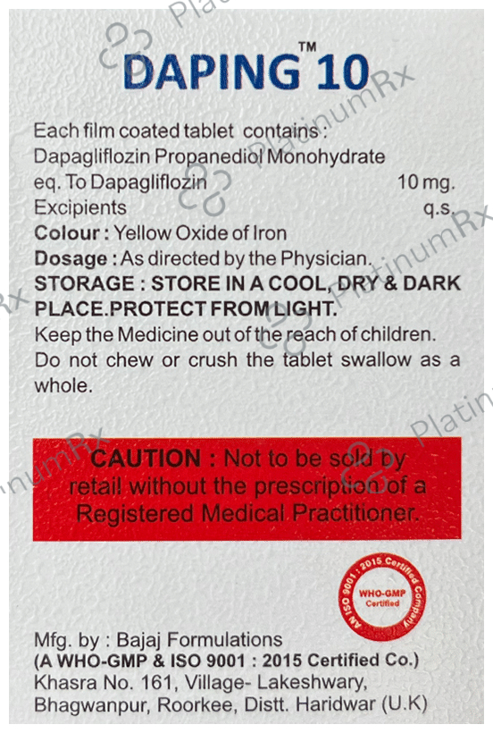 Daping 10 Tablet