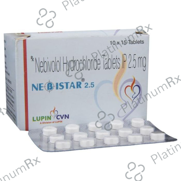 Nebistar 2.5mg Tablet 15s