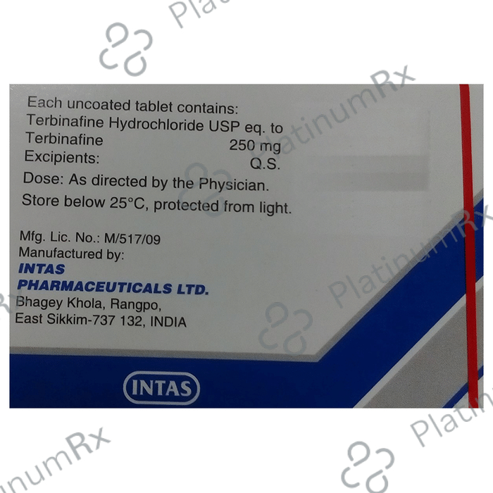 Tebina 250mg Tablet 7s