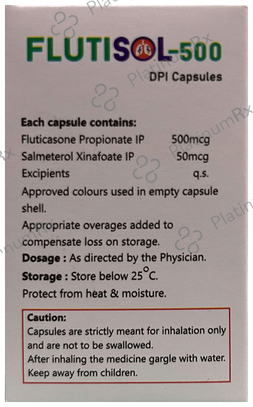 Flutisol 500 DPI Capsule
