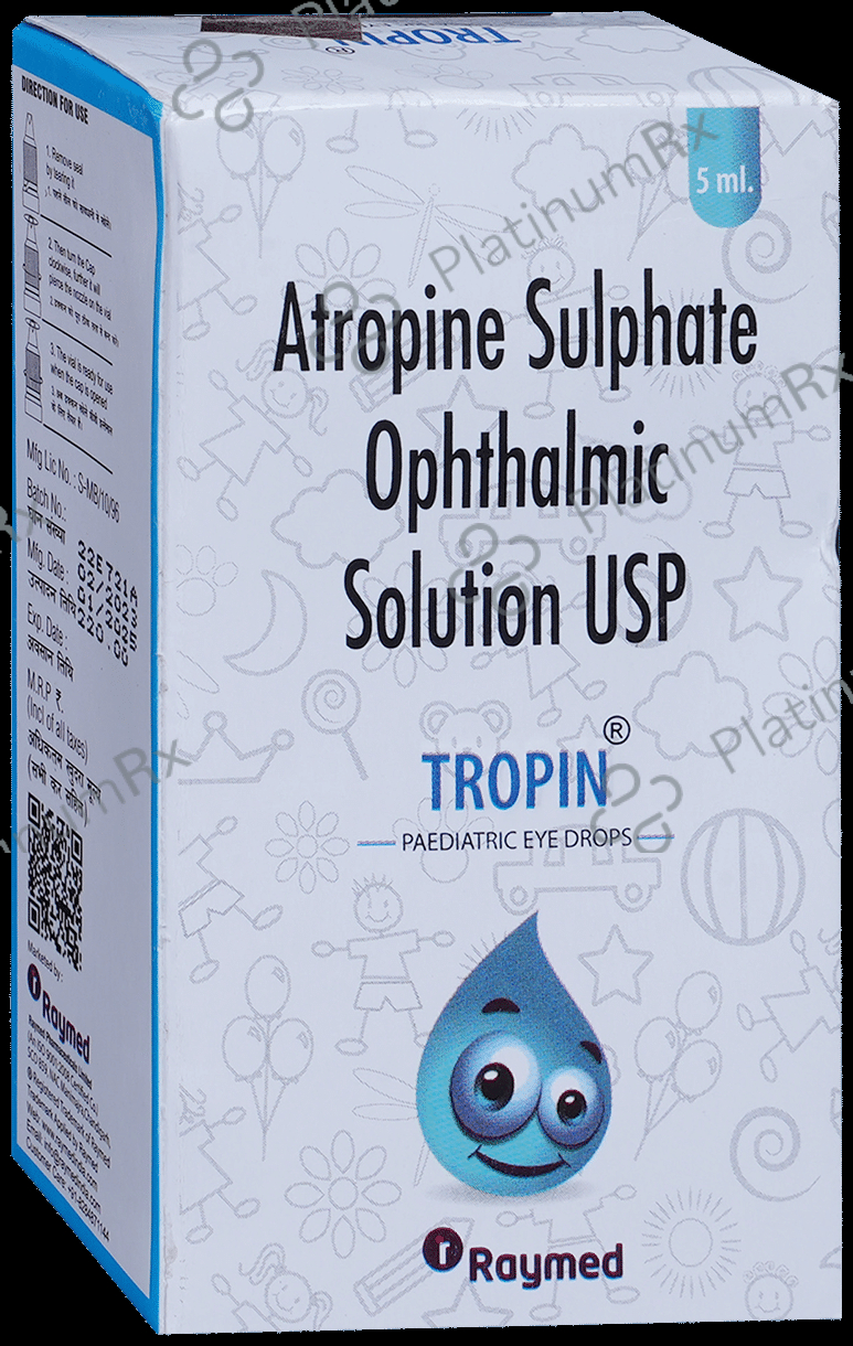 Tropin Paediatric Eye Drop 5ml