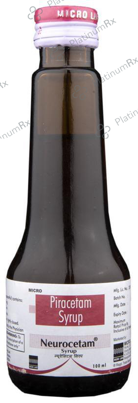 Neurocetam 500mg Syrup 100ml