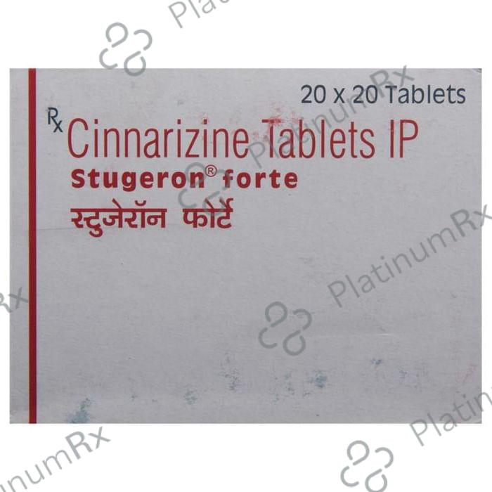 Stugeron Forte 75mg Tablet 20s