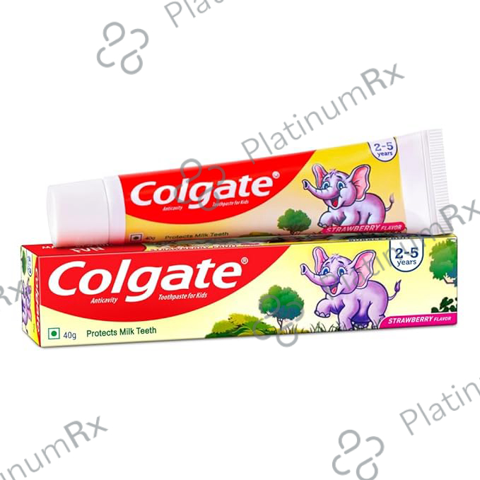 Colgate Kids 2 to 5 Years Anticavity Toothpaste Strawberry Flavour 40gm