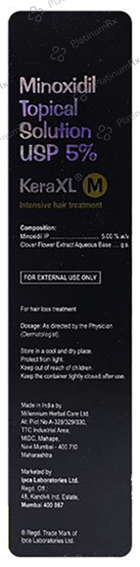 Kera XL M 5% Solution 60ml