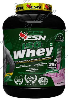 ESN Iso Whey Protein Powder Strawberry 5 lb