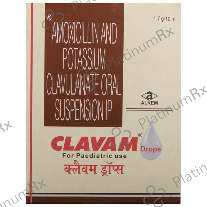 Clavam Paediatric Oral Suspension 10ml