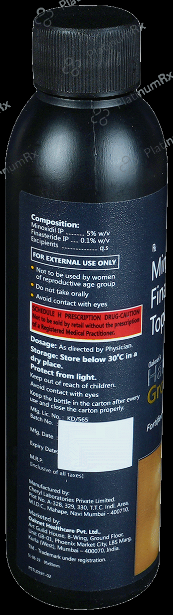 Oaknet's Hair Growth Topical Solution Alcohol Free