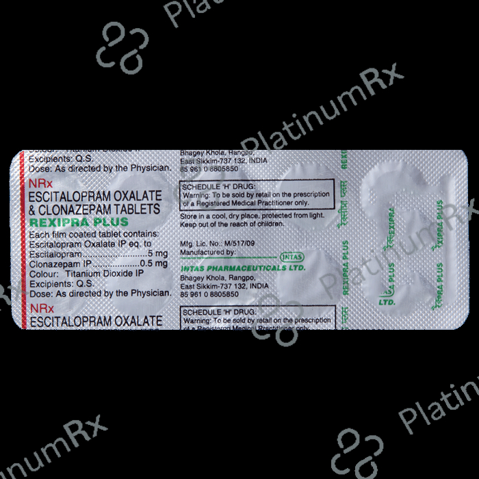 Rexipra Plus Tablet 10 Tablet
