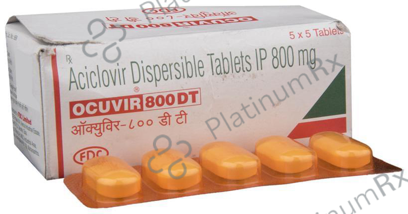 Ocuvir 800mg DT Tablet 5s