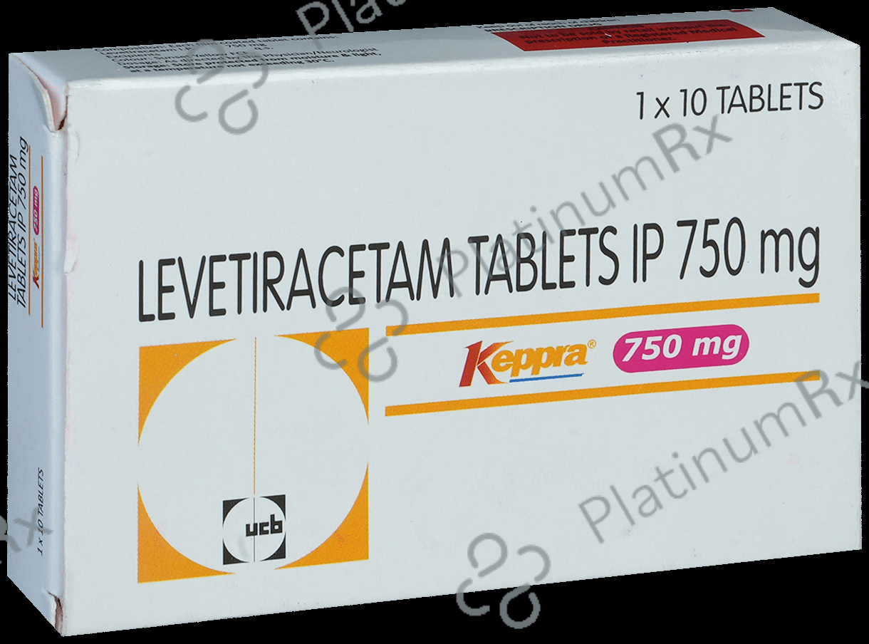 Keppra 750mg Tablet 10s