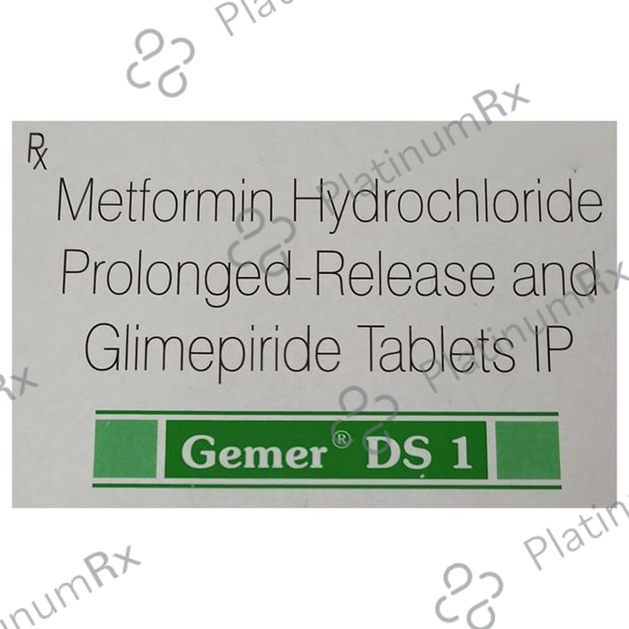 Gemer DS 1 Tablet PR 10 tablets