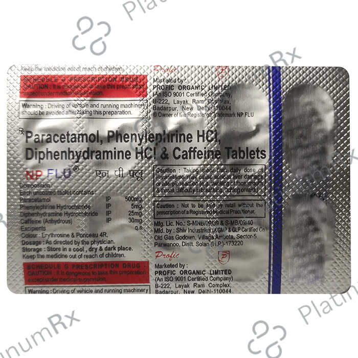 NP Flu Tablet