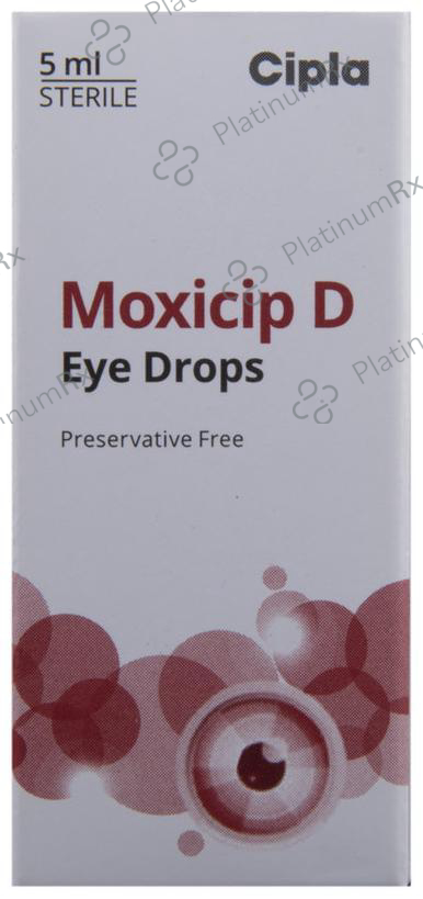 Moxicip D Eye Drop 5ml