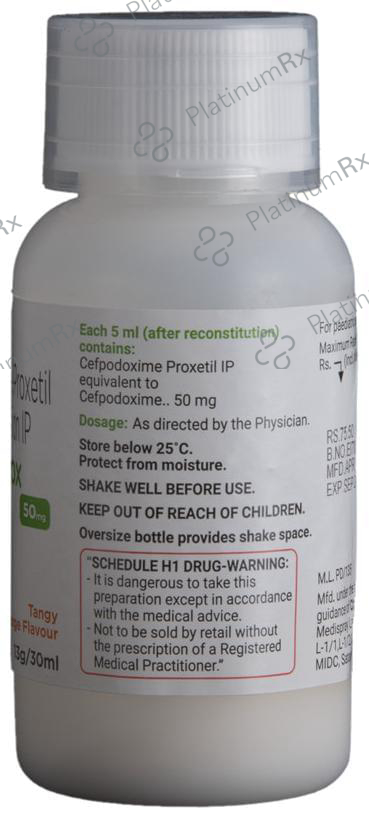 Cefoprox 50mg Dry Syrup 30ml